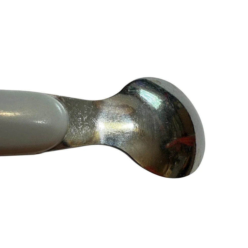 VTG Veggie Tales Baby Spoon Bob & Larry Toddler Spoon‎ 2000 Big Idea Stainless
